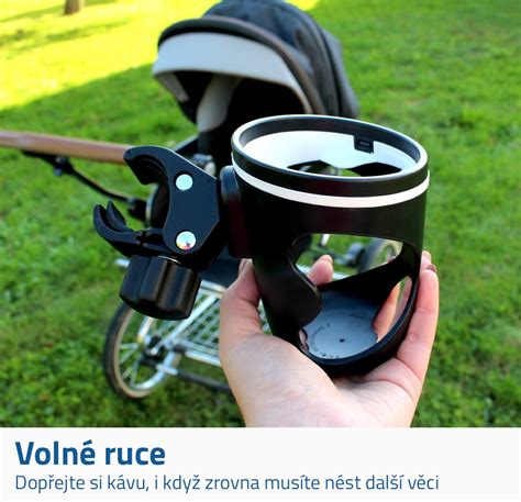 Držiak na kočík s telefónom a fľašou