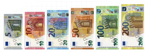 Ilustrácia rakúskych euro bankoviek s rodinným symbolom