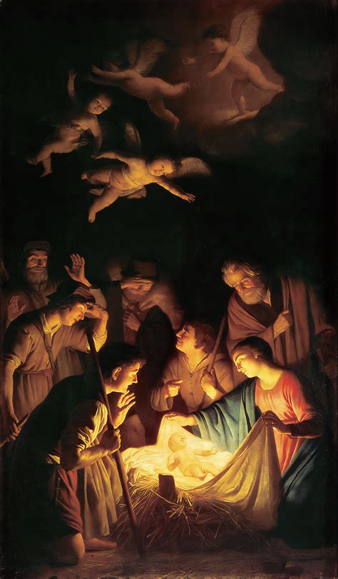 Gotický reliéf Narodenie Pána