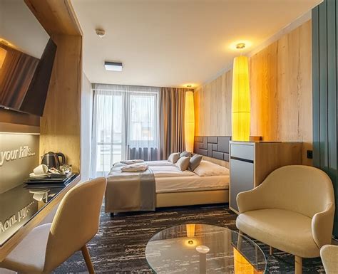 Interiér hotelovej izby vo Wellness Hotel Horizont