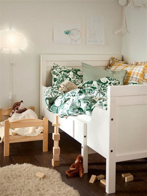 Detská posteľ IKEA KRITTER s motívom zvieratiek