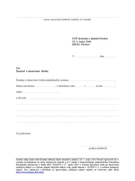 formulár žiadosti o dôchodok