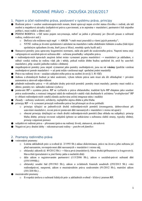 Rodina a právo