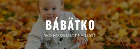 Vrstvenie oblečenia pre bábätko na jeseň