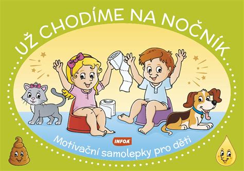 Infografika s fázami učenia na nočník