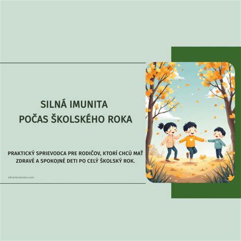 Kalendár podpory imunity počas roka
