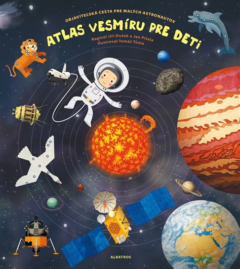 Ilustrácia vesmíru pre deti