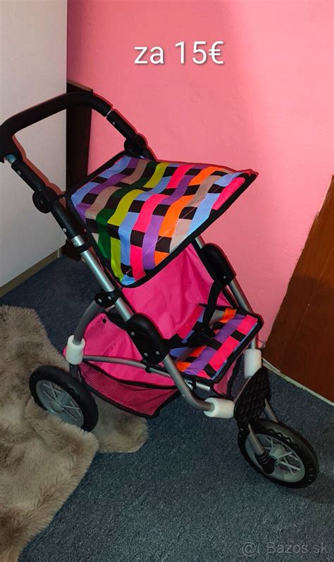 Športový kočík pre bábiku