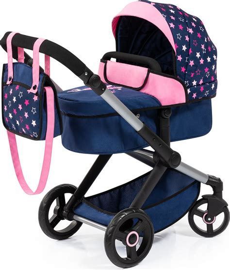 Kočík pre bábiku s nastaviteľnou rukoväťou