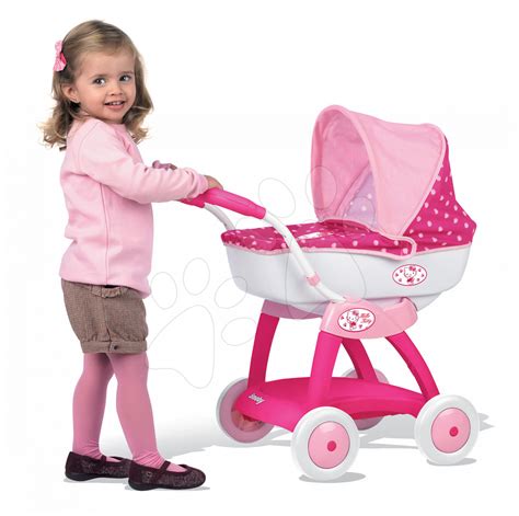 Kočík pre bábiky Hello Kitty v ružovej farbe