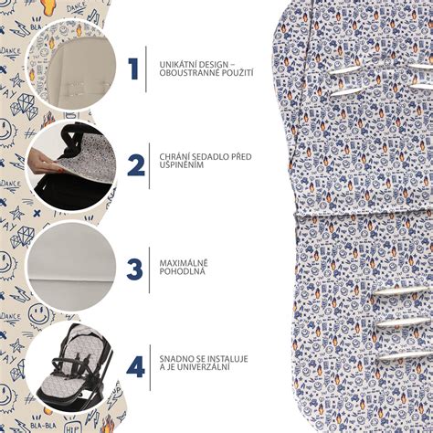 Schematické znázornenie bezpečnostných prvkov kočíka pre psa (brzdy, pásy)