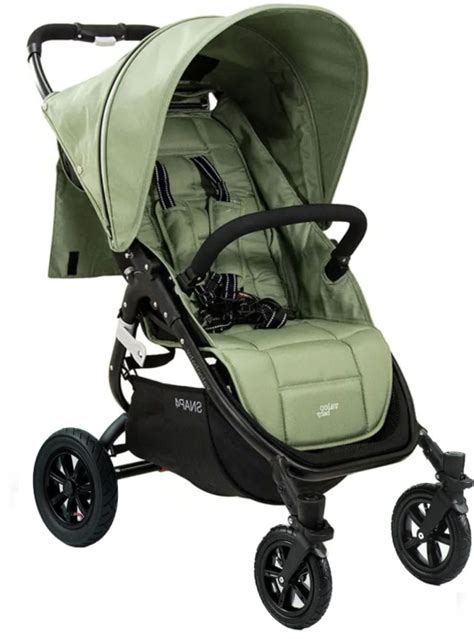 Ilustračná fotografia športového kočíka Valco Snap 4 v hnedej a čiernej farbe