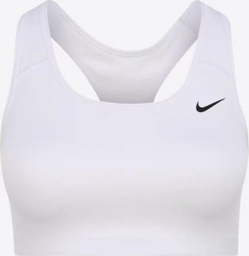 Biela športová korzetová podprsenka Nike
